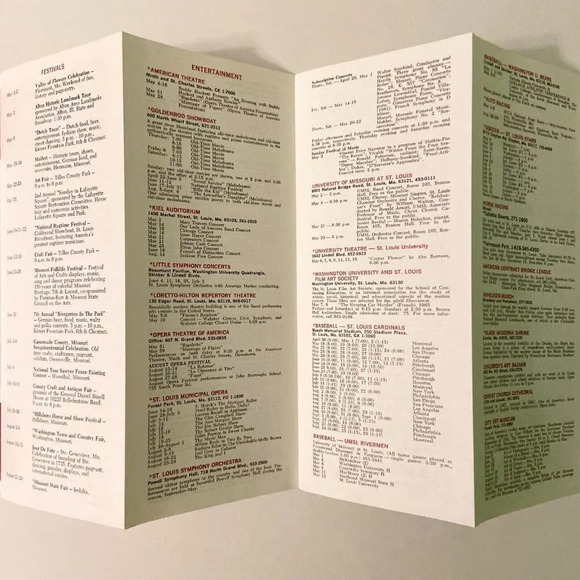 Vintage Summer 1971 Surprising St Louis Missouri Brochure Pamphlet Souvenir - Picture 7 of 13